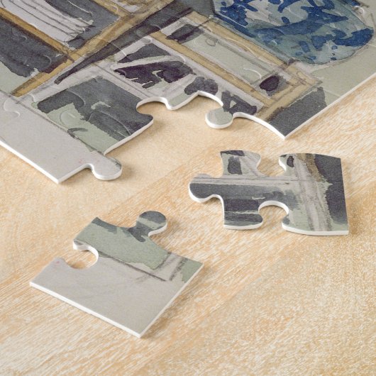 Entwurf für einen Sideboard, c.1860s-70s (w/c u. Puzzle (Seite)