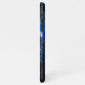 Entwurf für festgehaltenes Glas - Sonne und Mond iPhone Hülle (Linke Seite)