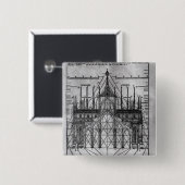 Entwurf für Mailand-Kathedrale Button (Vorne & Hinten)