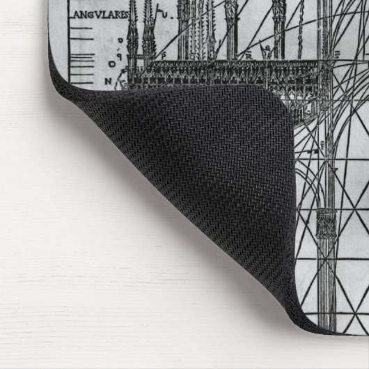 Entwurf für Mailand-Kathedrale Mousepad (Ecke)
