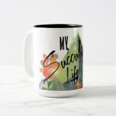 Entwurf für Ruhe Tunnel-bohrwagenbecher Zweifarbige Tasse (Vorderseite Links)