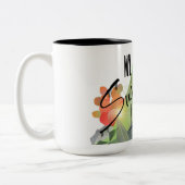 Entwurf für Ruhe Tunnel-bohrwagenbecher Zweifarbige Tasse (Links)