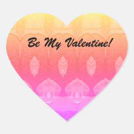 Entwurf Herz-Aufkleber