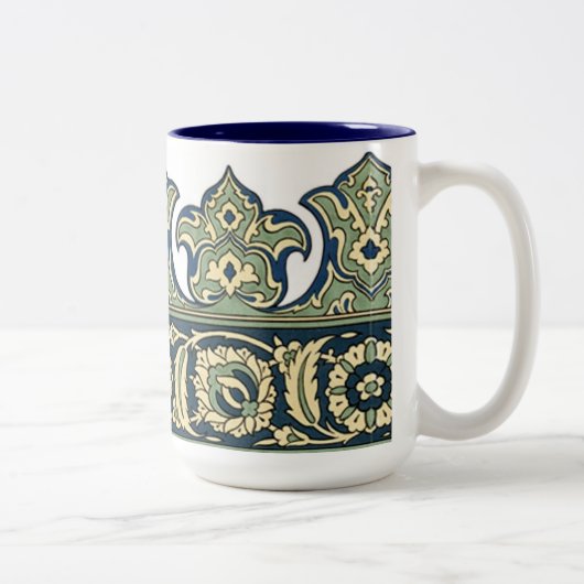 Entwurf islamischer Grenzen - Tasse (Rechts)
