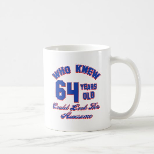 Entwurf mit 64 Jährigen Kaffeetasse (Rechts)