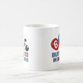 Entwurf mit 65 Jährigen Kaffeetasse (Mittel)