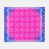 Entwurf mit abstrakt gezogenen geometrischen Muste Fleecedecke (Vorderseite (Horizontal))