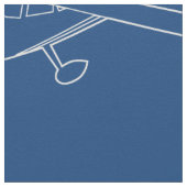 ~ Entwurf Muster des Flugzeug großes editable Stoff (Nahaufnahme)