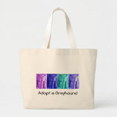 Entwurf Mx4 adoptieren eine Windhund-Tasche Jumbo Stoffbeutel (Vorne)