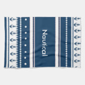 Entwurf nautisch geschirrtuch (Horizontal)