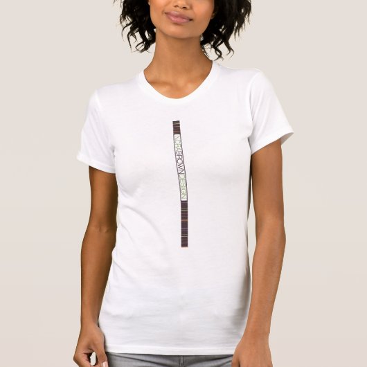 Entwurf Nora Brown T-Shirt (Vorderseite)