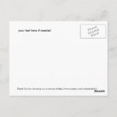 Entwurf Pferde Postkarte Nr. 1 (Rückseite)