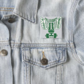 Entwurf Pismo Strand-Kaliforniens Rollerskate Button (Beispiel)