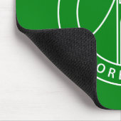 Entwurf Portlands Oregon Mousepad (Ecke)