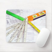 Entwurf und Messinstrumente Mousepad (Mit Mouse)