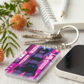 Entwurf von Anime-Schlüsselanhängern Schlüsselanhänger (Vorderseite rechts)