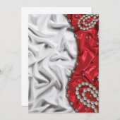 Entwurf von Diamanten und Perlen (Vorne/Hinten)