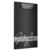 Entwurf von Monogrammen und Namen Klemmbrett (Rechts)