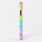 Entwurf von Pastell-Streifen Case-Mate iPhone Hülle (Hinten/Rechts)