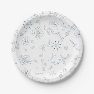 Entwurf von Physikdiagrammen  Pappteller