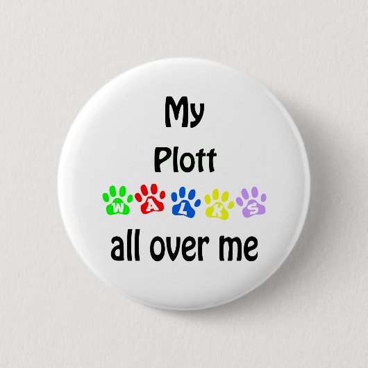 Entwurf von Plotten Button (Vorderseite)