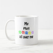 Entwurf von Plotten Kaffeetasse (Links)