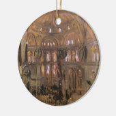 Entwurf von Santa Sophia von John Singer Sargent Keramikornament (Links)