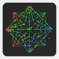 Entwurf von Starfield Kaleidoskop