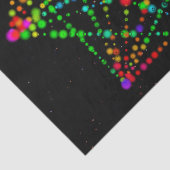 Entwurf von Starfield Kaleidoskop Seidenpapier (Detail)