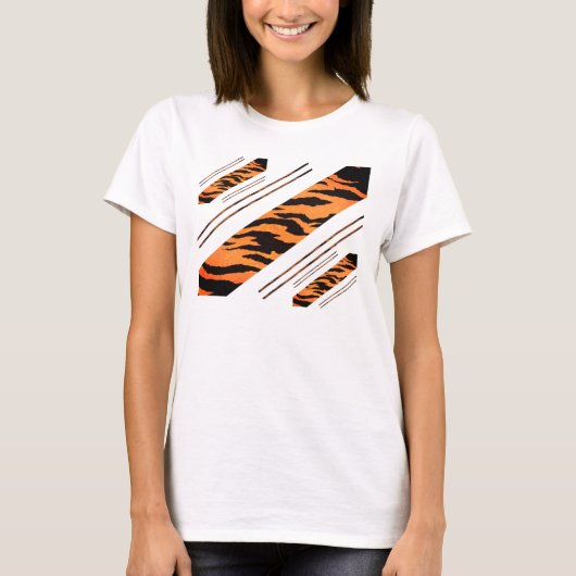 Entwurf von Tierdrucken T-Shirt (Vorderseite)