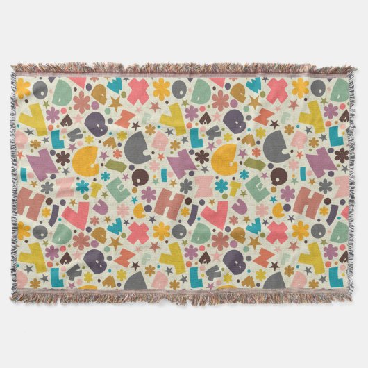 Entwurf von unkontrollierten Buchstaben Decke (Vorderseite)