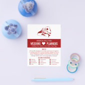 Entwurf von Vorschlägen, Werbung für Hochzeitsvera Flyer (Einzeln)