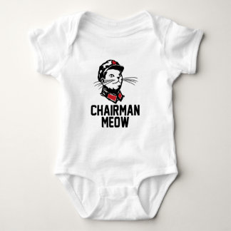 Entwurf Vorsitzendermeow-(Mao) Baby Strampler