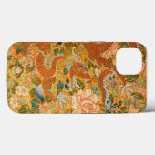 ENTWURF ZWISCHEN PONIEN,BLUME,GRÜNEN BLÄTTER Case-Mate iPhone HÜLLE (Rückseite (Horizontal))