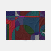 Entwürfe der Farben-90s Fleecedecke (Vorderseite (Horizontal))