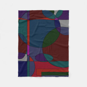 Entwürfe der Farben-90s Fleecedecke
