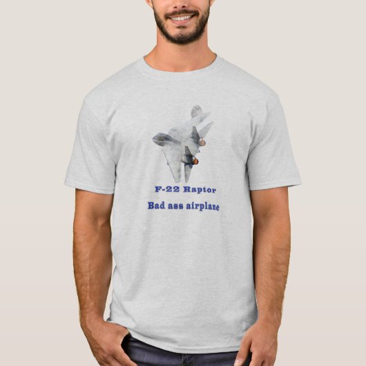 Entwürfe des Raubvogels F-22 T-Shirt (Vorderseite)