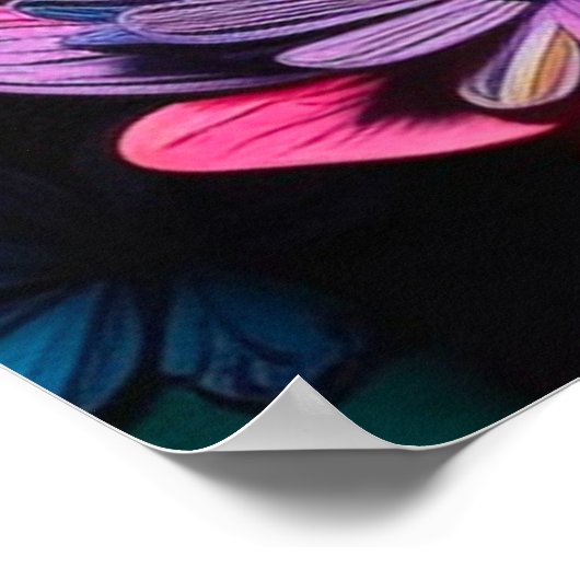 Entwürfe für Blume Poster (Ecke)