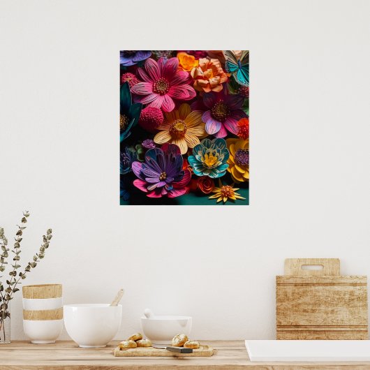 Entwürfe für Blume Poster (Küche)