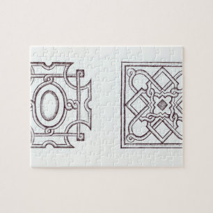 Entwürfe für einen Knoten arbeiten, 'vom Landhau Puzzle