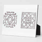 Entwürfe für einen Knotengarten, aus "The Country Fotoplatte (Seite)