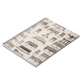 Entwürfe für Gartensitze, von 'einem Kompendium Notizblock (Linke Seite)