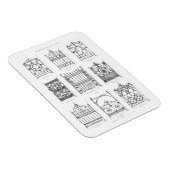 Entwürfe für gusseiserne Tore, aus der Ca von Macf Magnet (Rechte Seite)