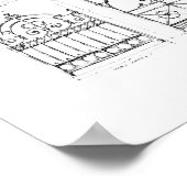 Entwürfe für gusseiserne Tore, aus der Ca von Macf Poster (Ecke)