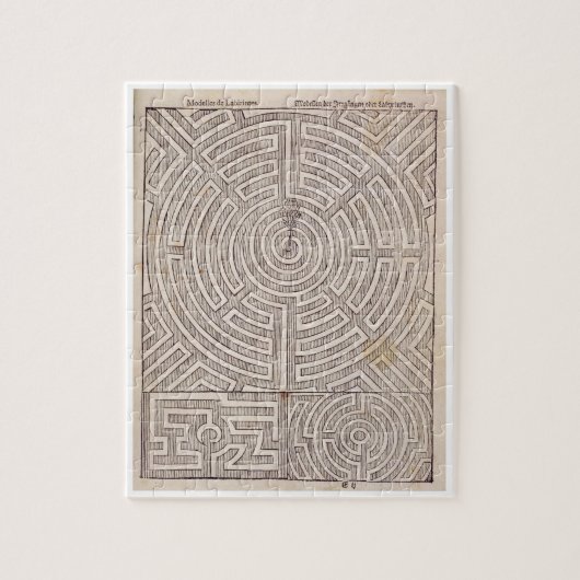 Entwürfe für Labyrinthe, "vom niederländischen Puzzle (Vertikal)