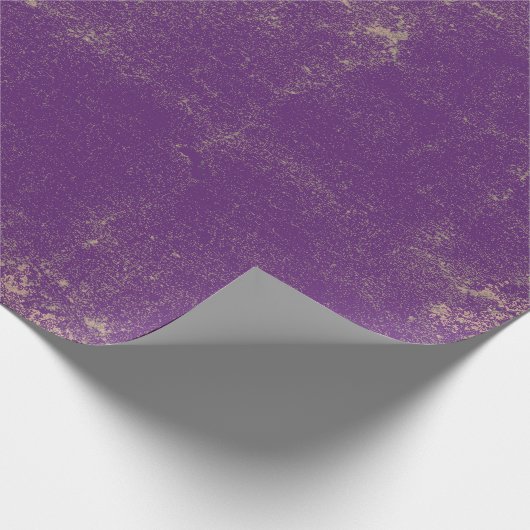 Entwürfe für Lila rustikales Muster Geschenkpapier (Ecke)