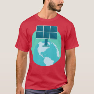 Entwürfe für solarbetriebene Power T-Shirt