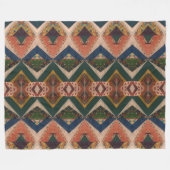 Entwürfe portugiesischer Volkskunst Fleecedecke (Vorderseite (Horizontal))