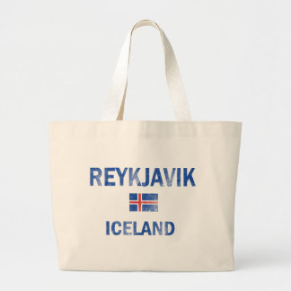 Entwürfe Reykjavik Island Jumbo Stoffbeutel
