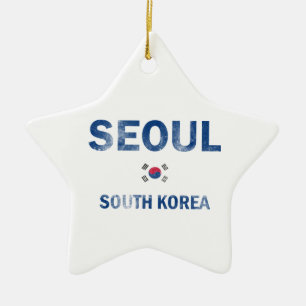 Entwürfe Seouls Südkorea Keramik Ornament